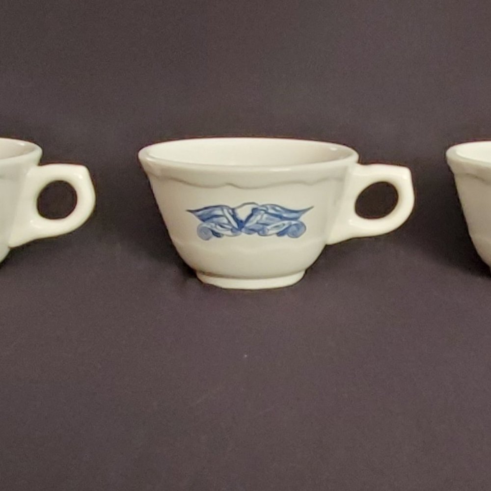 Syracuse China Restaurant Ware Americana Liberty Eagle Coffee Cups